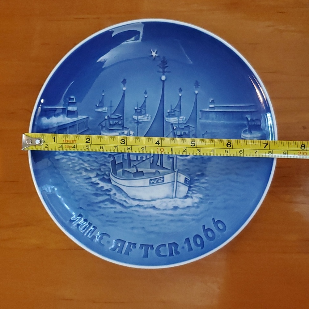 🏠 BING & GRONDAHL B&G Hjem til Jul " CHRISTMAS NAUTICAL" 1966 - Picture 5 of 6